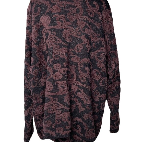 Jones New York Woman 2 Piece Tank And Jacket Set 2X Dressy Sparkly Black - Picture 5 of 12